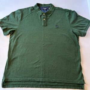 Chaps Dark Green Polo Shirt